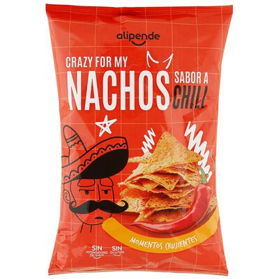 Nachos sabor a chili Alipende 150g