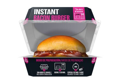 Bacon burguer broklyn town 92% vacuno 210g