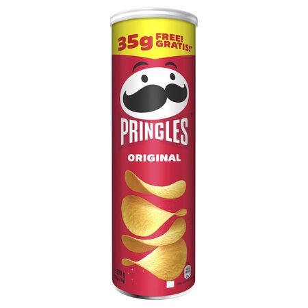 Snack de patata pringles 165+35g original