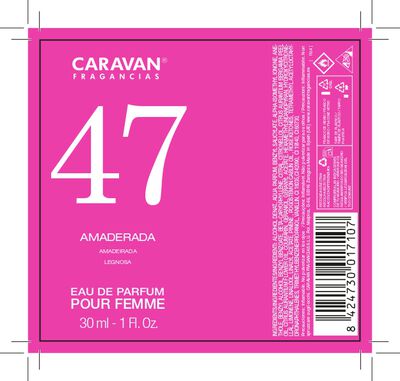 Eau de toilette Caravan mujer 30ml n&ordm;47