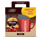 Caf&eacute; soluble natural con taza roja Nescaf&eacute; 200g