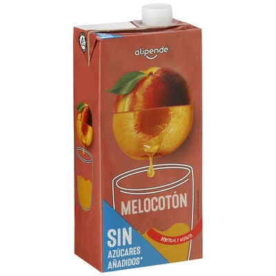 Bebida sin az&uacute;car a&ntilde;adido alipende 1l melocot&oacute;n