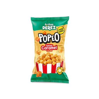 Palomitas sabor caramelo Popeo Fritos P&eacute;rez 110g
