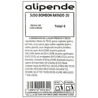 Suso Bomb&oacute;n Rayado 2ud