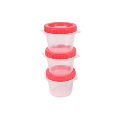 Recipiente hermético de plástico Sp-Berner 3 unidades 500ml Twist&Go