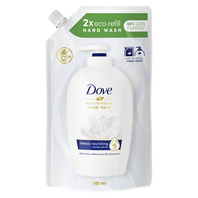 Jabón de manos doypack Dove 500ml