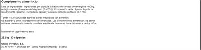 LEVADURA DE CERVEZA VIVE+ 125G