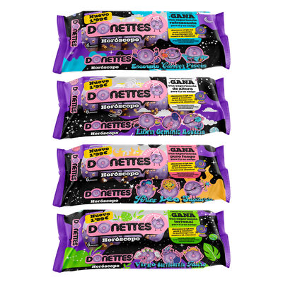 Donettes horóscopo 8uds 168g.