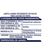 Detergente en polvo Lanta 650g para lavar a mano