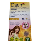 Banda cera depilatoria facial 16 unidades Daen