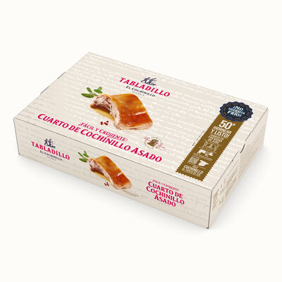 Cuarto de cochinillo asado de Segovia Tabladillo 1kg