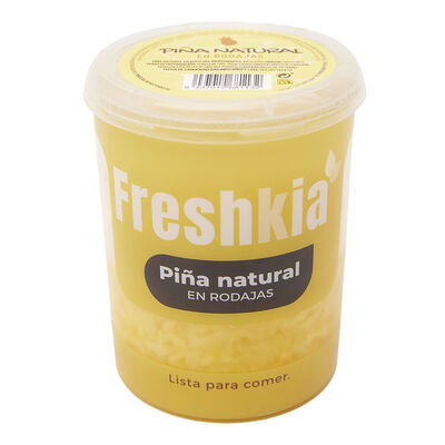 Pi&ntilde;a natural en rodajas Freshkia 475g