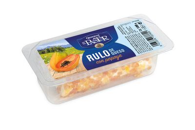 Queso rulo El Pastor 100 gr con Papaya