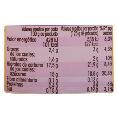 Natillas sabor vainilla Alipende pack 4