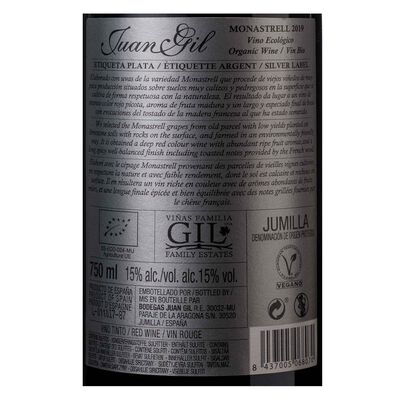 Vino tinto DO Jumilla Juan Gil