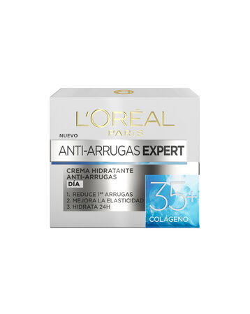 Crema facial de día L'Oréal 50ml active 35 + colágeno antiarrugas