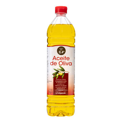 Aceite de oliva Alipende 1l 0,4º