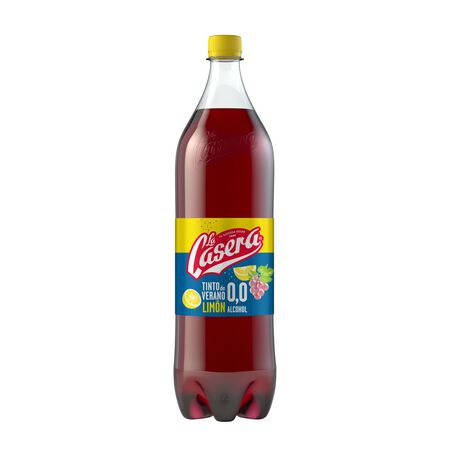 Tinto de verano de limón 0,0% La Casera 1,5l