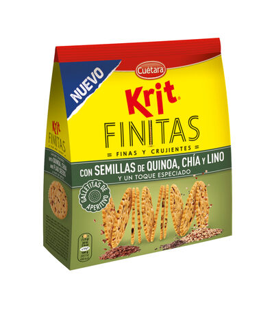 Galletas saladas y crujientes Krit finitas Cuétara 125gr