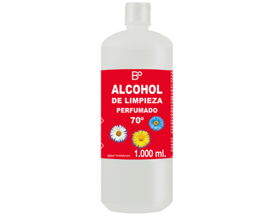 Alcohol de limpieza 70º Benito Parraga 1l perfumado