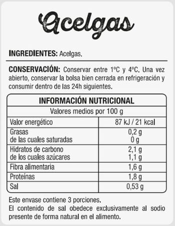 Acelga bolsa Alipende 300g