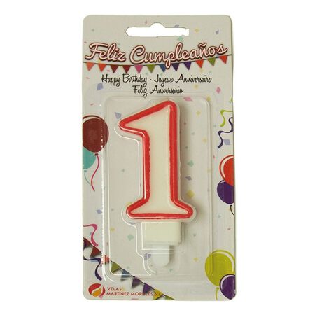 Vela cumpleaños Nº 1