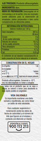 Ajo Alipende 200g troceado