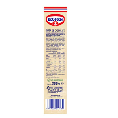 Preparado tarta de chocolate Dr Oetker 355g