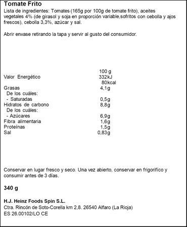 Tomate frito estilo casero Orlando 340g