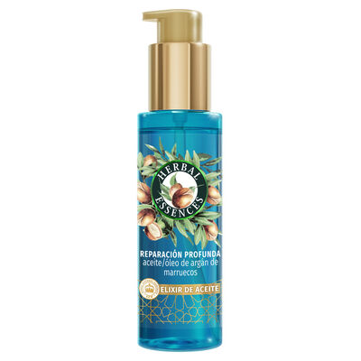 Aceite Herbal Essences 95ml repara aceite de arg&aacute;n