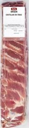 Tira de costilla de cerdo natural Tello 900gr aproximadamente