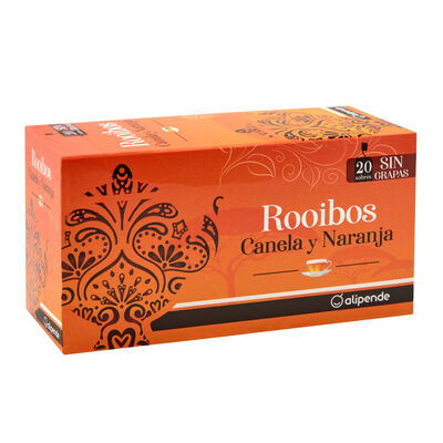 Infusión Alipende 20u rooibos canela y naranja
