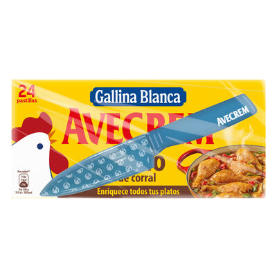Caldo de pollo Avecrem 24 pastillas