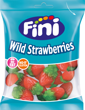 Golosinas wild strawberry Fini 50g