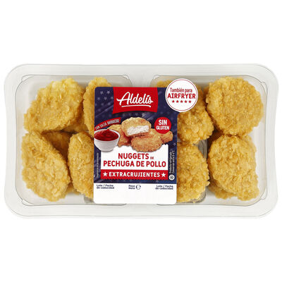 Nuggets de pollo extracrujientes Aldelis 320g