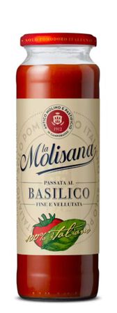Tomate passata con albahaca italiano La Molisana 690 g