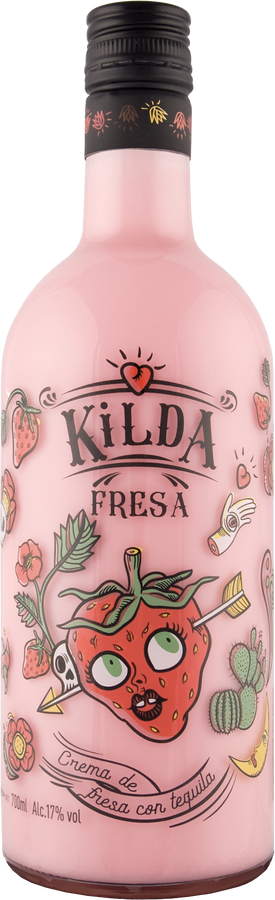 Crema de fresa con tequila Teichenn&eacute; 70cl