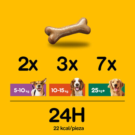 Snack perro Biscrokg Pedigree 500g