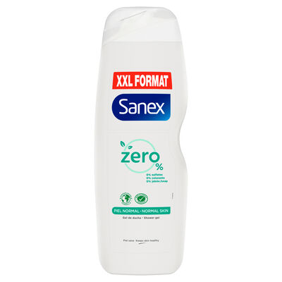 Gel de ducha o baño Sanex Zero% hidratante piel normal 850ml