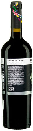 Vino tinto Garnacha 2022 Honoro Vera botella 75cl