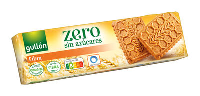 Galleta sin az&uacute;car a&ntilde;adido zero Gull&oacute;n 170g fibra