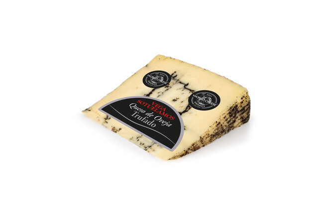 Queso oveja curado Vega Sotuelamos 200gr con trufa