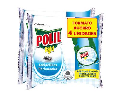 Antipolilla gancho Polil pack 4 agua de colonia