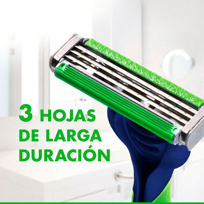 M&aacute;quina desechable Gillette 4+1 unidades sensor