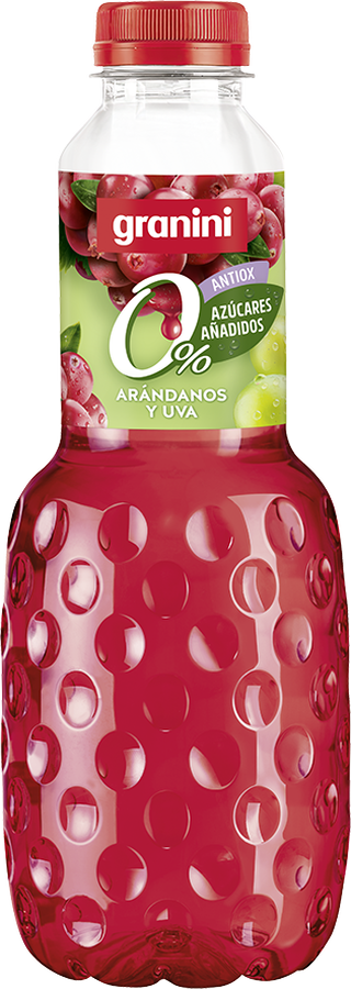 Bebida de arándanos y uva GRANINI, botella 1 litro