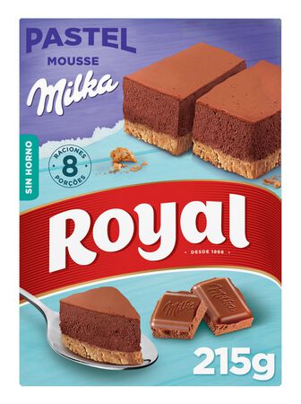 Pastel mousse Royal 215g Milka