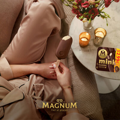 Helado Magnum mini classic 6 uds