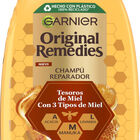 Champú reparador Garnier Original Remedies 400ml tesoros de miel