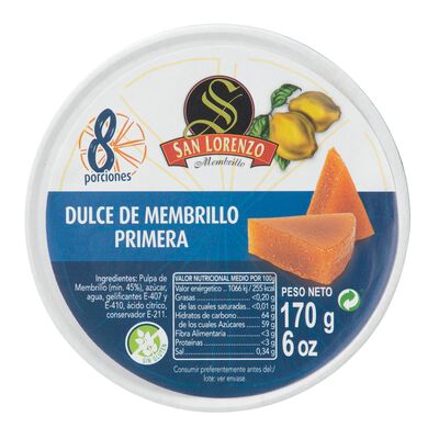 Dulce membrillo San Lorenzo 170g