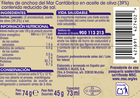 Anchoa Cant&aacute;brico en aceite de oliva Alipende 45g
